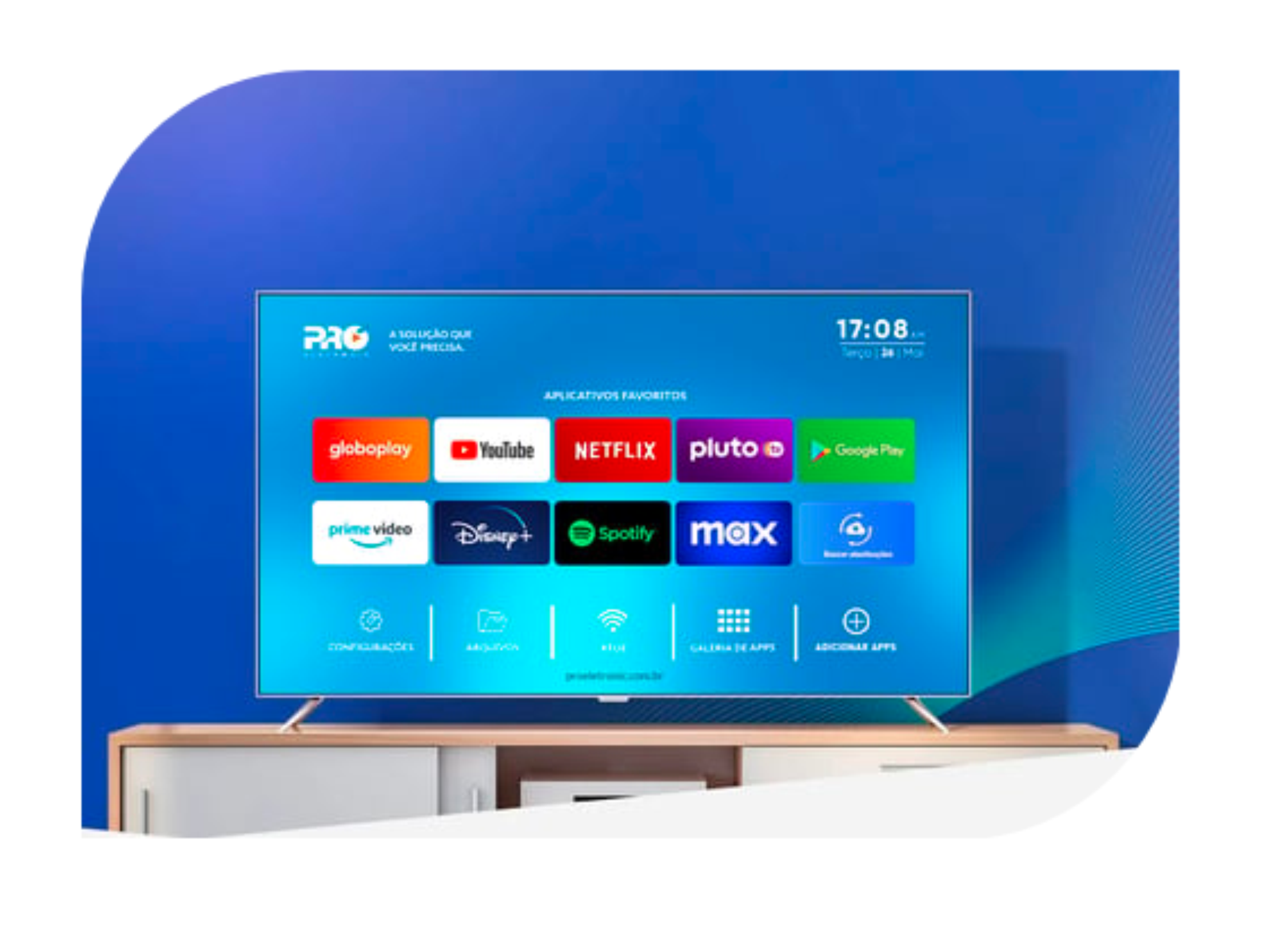 TV BOX PROELETRONIC BH